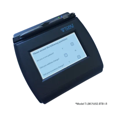 Topaz SigLite LCD 4x3 T-LBK750SE-BHSB-R Dual Serial/USB