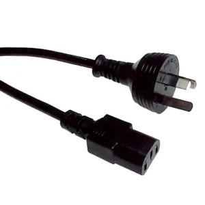 POWER CABLE IEC-C13 (CAIEC) 10A 1.8M BLACK ANZ
