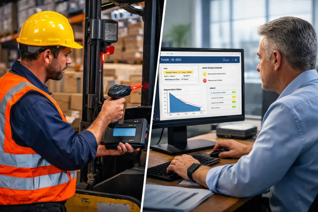 Asset management system vs asset tracking system Australia