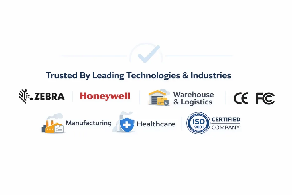 Datascan technology partners and certification