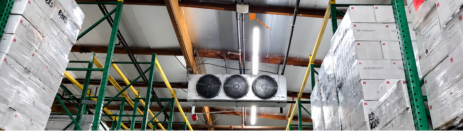 Example of RFID tracking inventory movement with Fixed Readers