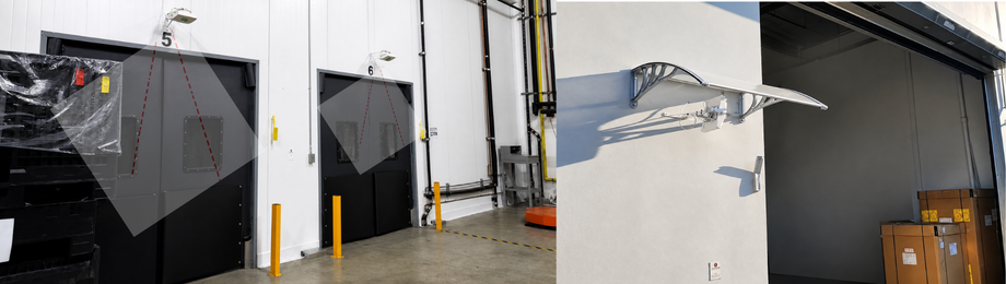 Example of how RFID can be installed on Entry & Exist Gates