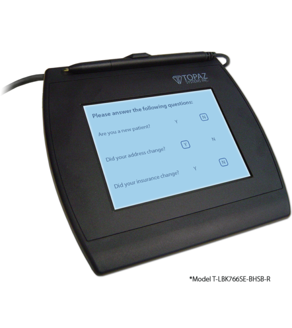 Topaz SignatureGem 4x5 Backlit LCD T-LBK766SE-BHSB-R