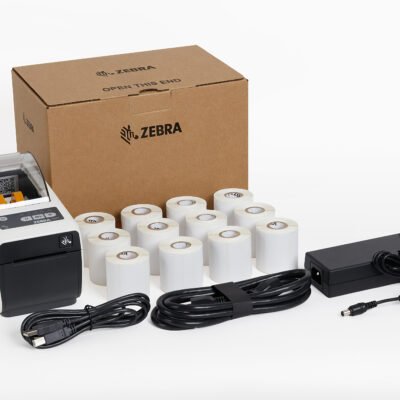 ZD411-HC Direct Thermal Label Printer Bundle