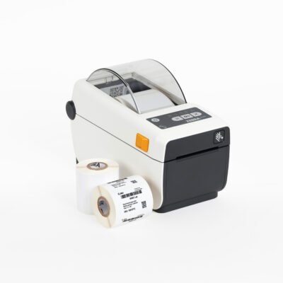 Zebra Printer ZD411, Direct Thermal, Desktop, Healthcare, 203DPI, BTLE5, Ethernet, USB, USB Host, Swiss Font, EZPL